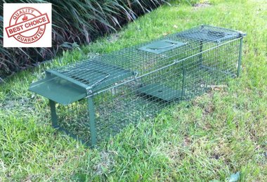 Kattenvangkooi dubbeldeurs